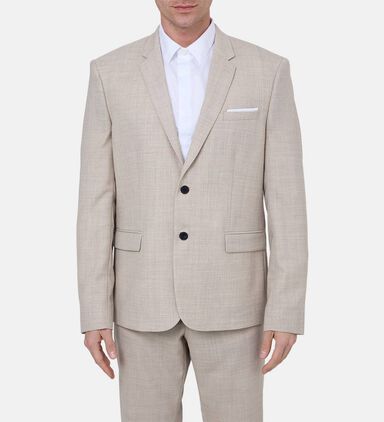 Double Slit Chest Pocket Fit Jacket