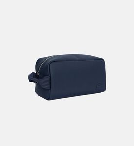 Logo-patch Zippered Toiletry Bag