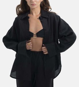 Godalia Paulina 2-piece Shirt Pants Set, Black, L-xl, Model View