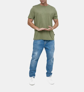 تيشيرت بياقة دائرية