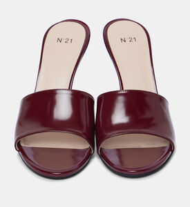 Sabot Open Toe Leather Mules