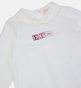 Logo-embroidery Regular-fit Romper