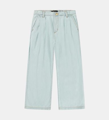 Aeisha Bleached Drapy Denim Pants