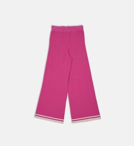 بنطال رياضي قطني مطرز بلوغو