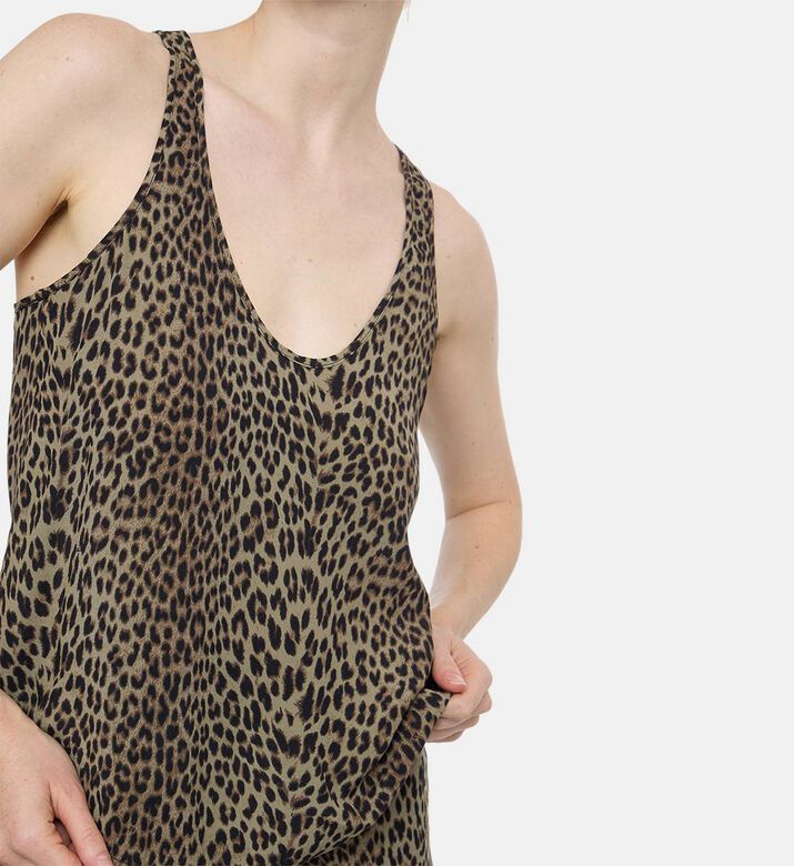 Zadig et Voltaire Leopard-print V-neck Top, Model View