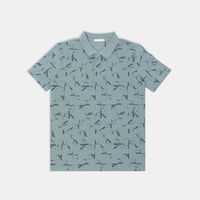 All-over Logo Print Polo Shirt