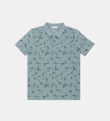 All-over Logo Print Polo Shirt