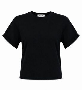 Ba&sh Double-stitched Seams T-shirt, Black, Xs, Packshot View