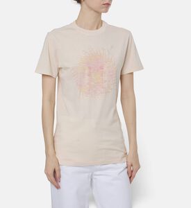 Isabel Marant Vintage Sun Graphic T-shirt, Model View