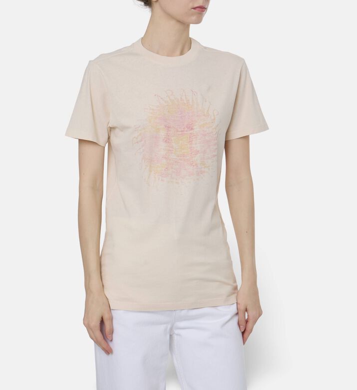 Isabel Marant Vintage Sun Graphic T-shirt, Model View