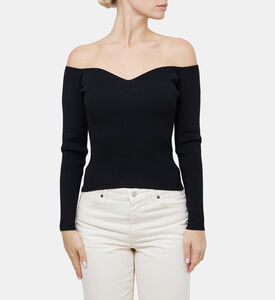 Owais Off-shoulder Jumper Owais Off-shoulder Jumper