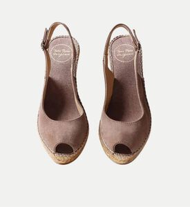 Toni Pons Calpe Origens Suede Open-toe High-wedge Espadrille, Packshot View