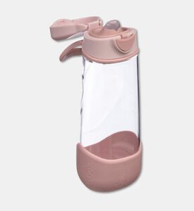 B.Box Silicone Flip-top Sports Bottle, Pink, Packshot View