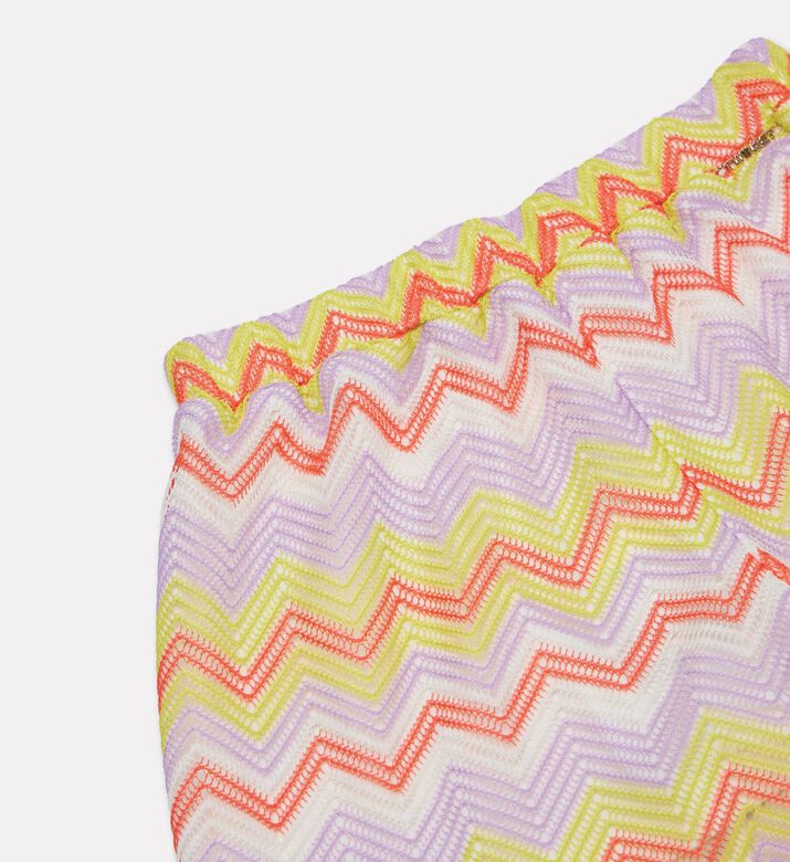 Twinset Multicolored Zig-zag Pattern Shorts, Packshot View