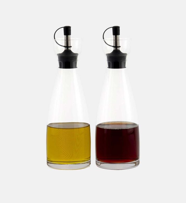 Glass Oil-vinegar Bottles Set Glass Oil-vinegar Bottles Set