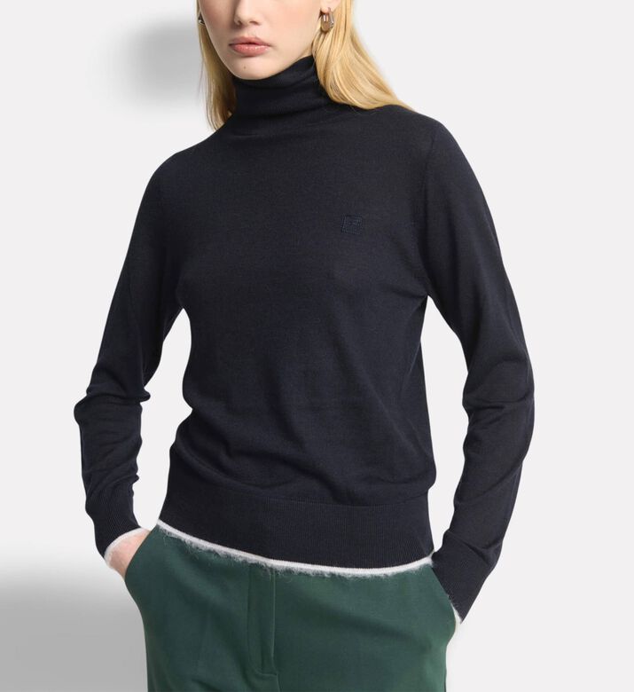 Beatrice B Blou Turtleneck, Packshot View