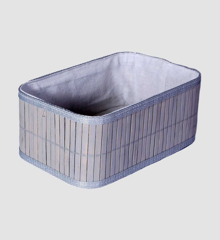 Bamboo Round Laundry Basket - 31 Cm Bamboo Round Laundry Basket - 31 Cm