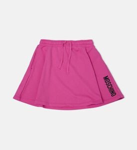 Logo-print Flared Mini Skirt Logo-print Flared Mini Skirt