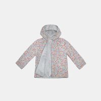 Floral-print Hooded Jacket