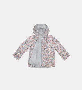 Floral-print Hooded Jacket