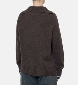 Beatrice B Knit Long-sleeve Polo Shirt, Model View Beatrice B Knit Long-sleeve Polo Shirt, Model View