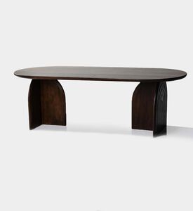 Home Deco and More Pillar Mango Wood Coffee Table, Packshot View