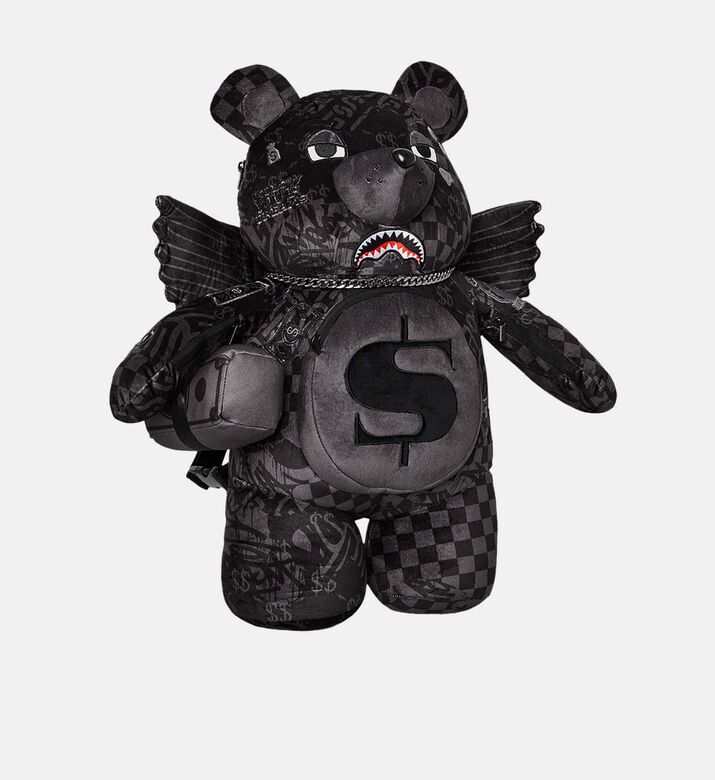 دمية دبدوب بنقشة مربعات الثالثة صباحًا