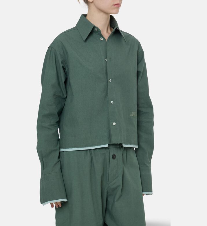 Martan Shirt Marchi, Dark-green, Xs, Model View