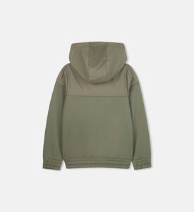 كارديغان رياضي بغطاء للرأس