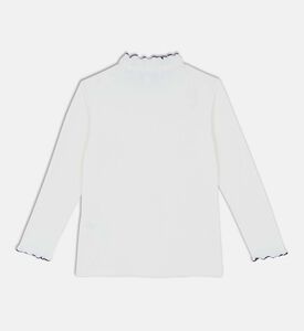 Scalloped High-neck Undershirt