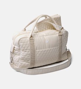 حقيبة يد للحفاضات بتصميم هندسي