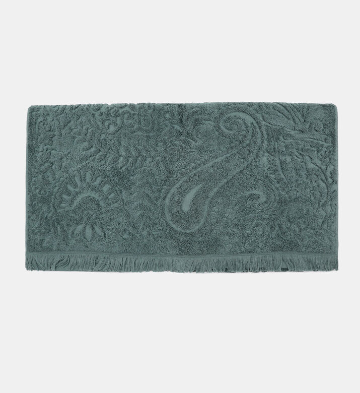 Fabric Embroidered Fringes Towel