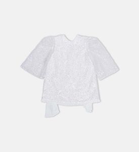 Lace Pearl-embellished Dress