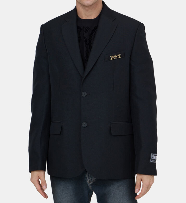 Logo-plaque Single-breasted Blazer