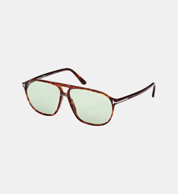 Acetate Bold Frame Sunglasses 61