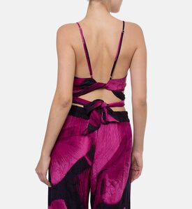 Niluu Sleeveless Cropped Top, Model View
