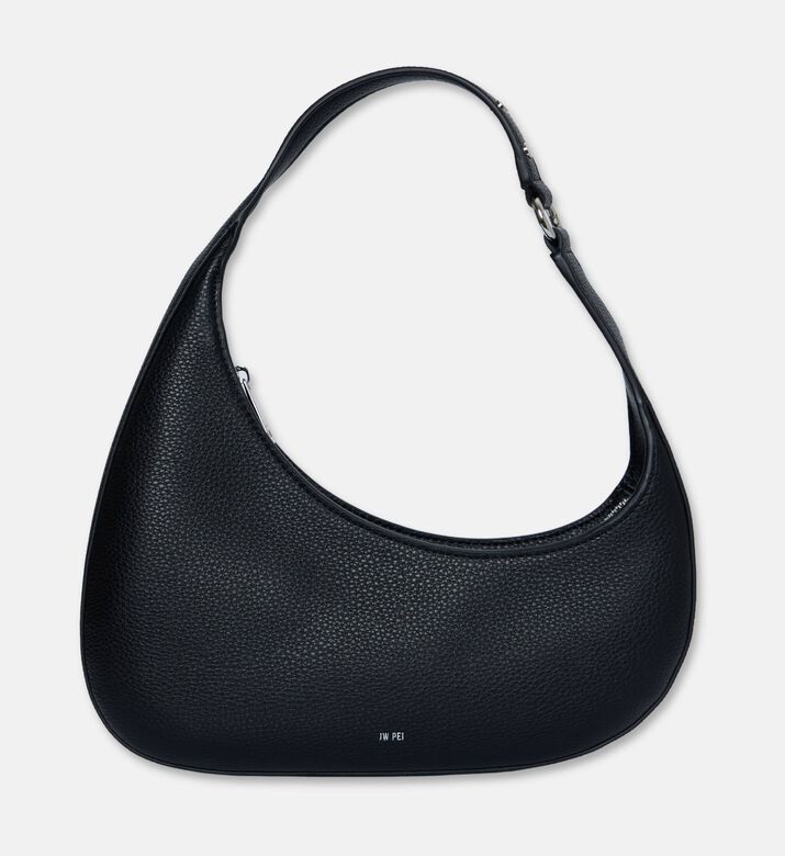 JW PEI Harlee Leather Shoulder Bag, Black, Packshot View