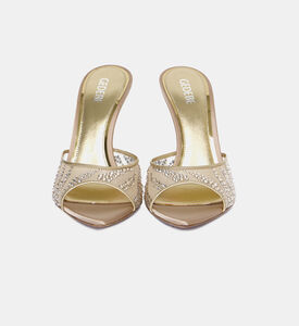 Embellished Crystal High Heels