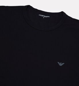 Emporio Armani Logo-detail 2-pack Crewneck Short-sleeve T-shirts, Black, Xl, Packshot View