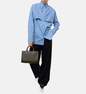 Plan C Classic Button Closure Shirt, Model View