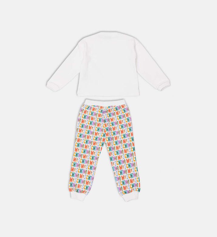 All-over Logo-print Long-sleeve Set