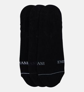 جوارب بقصّة عادية بتطريز شعار