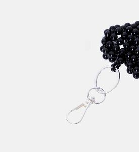 The Kooples Beaded Heart-shape Keyring, Packshot View