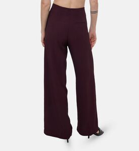 Forte-Forte High-waisted Wide-leg Pants, Model View
