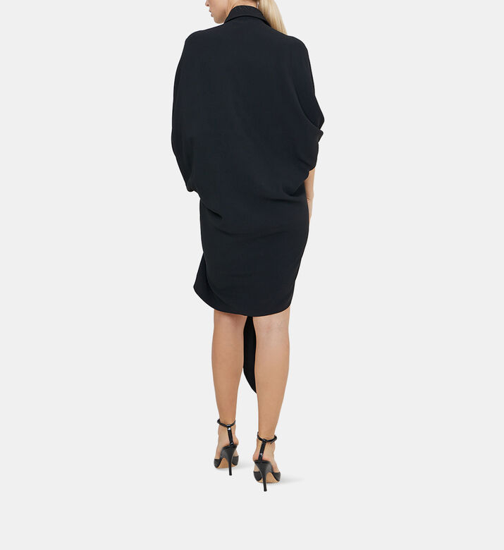 Poplin Asymmetric Shirt Dress Poplin Asymmetric Shirt Dress