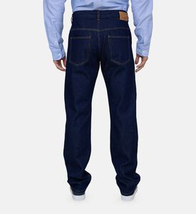 Washed-finish Wide-leg Denim Pants Washed-finish Wide-leg Denim Pants