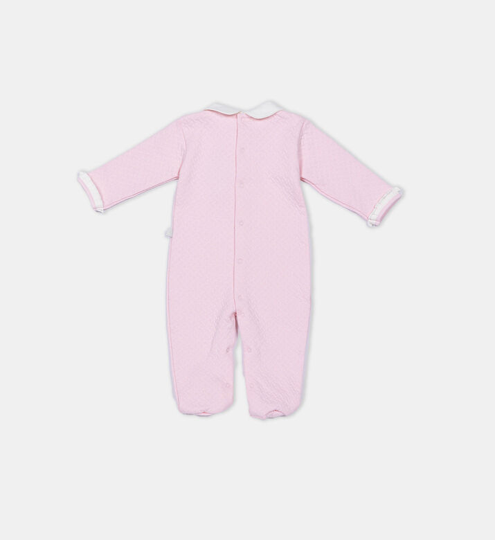 طقم دنغري بتطريزات متداخلة 3 قطع