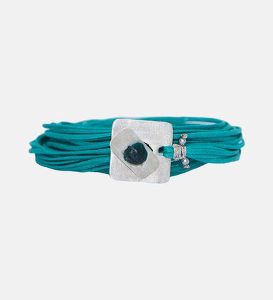 Aqua Multiple Tour Wrap Bracelet