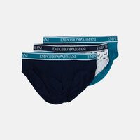 Waist Logo 3-packs Printed Briefs Set