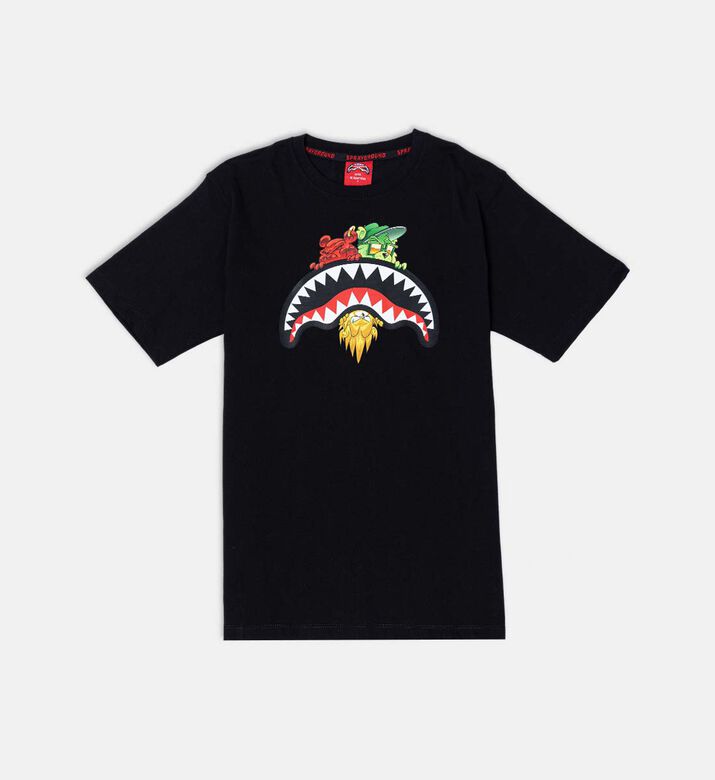 Sharks-in-paris Characters Sneaking T-shirt